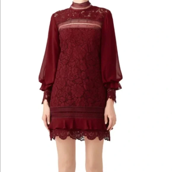 Laundry By Shelli Segal | Dresses | Laundry By Shelli Segal Burgundy Lace Sheath Dress Size 6 | Poshmark Laundry By Shelli Segal | Dresses | Laundry By Shelli Segal Burgundy Lace Sheath Dress Size 6 | Poshmark